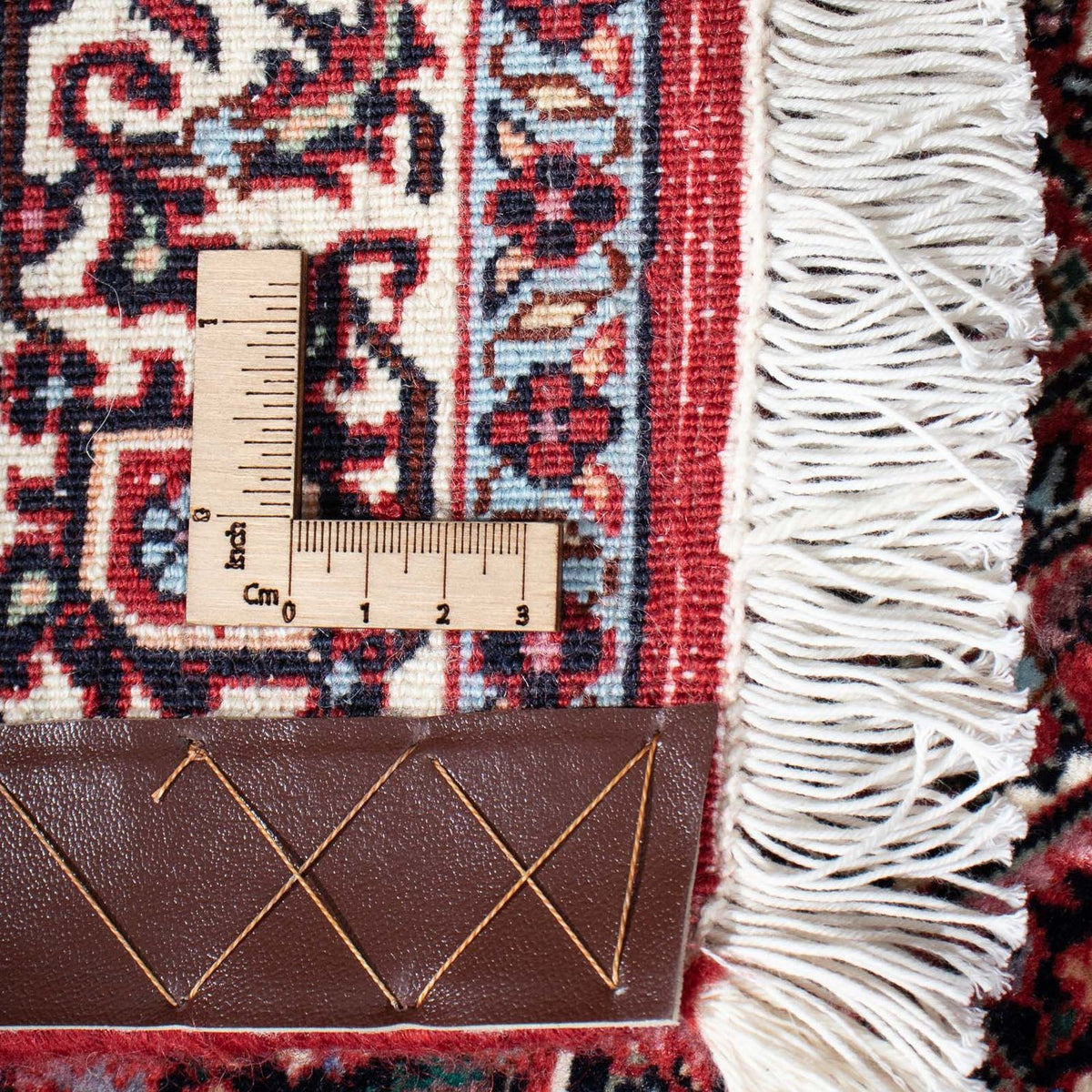 Loper Perzisch tapijt - Bijar - 197 x 72 cm - rood