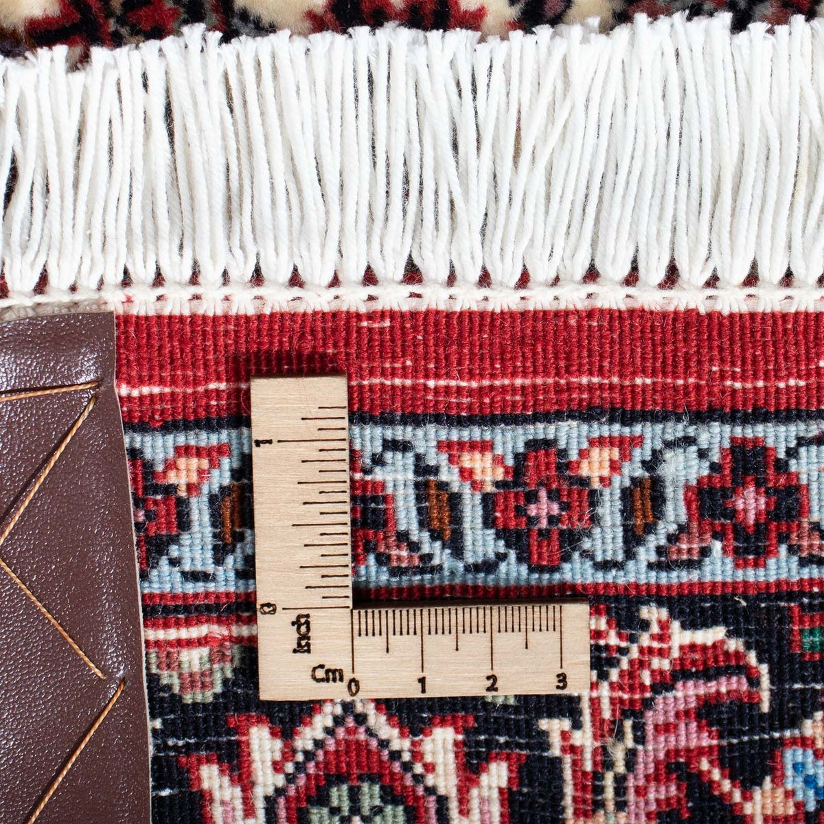 Loper Perzisch tapijt - Bijar - 216 x 72 cm - donkerblauw