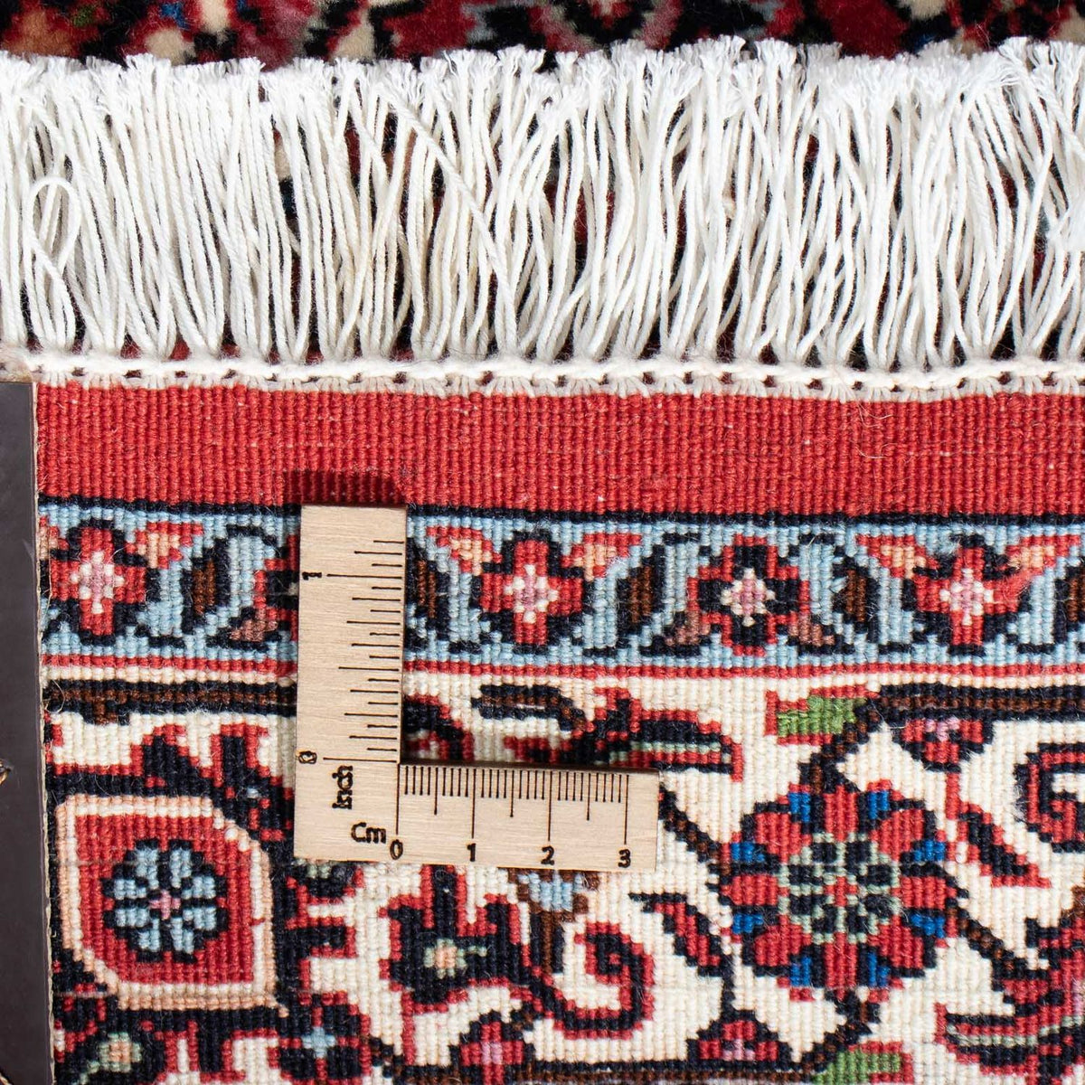 Loper Perzisch tapijt - Bijar - 213 x 75 cm - donkerblauw