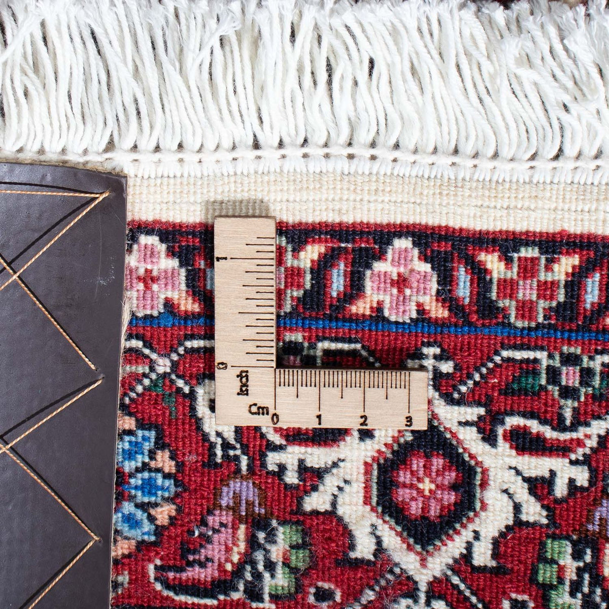 Loper Perzisch tapijt - Bijar - 297 x 86 cm - beige