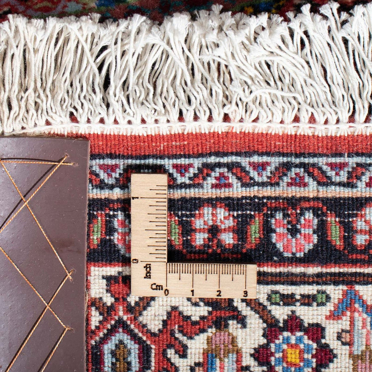 Loper Perzisch tapijt - Bijar - 293 x 100 cm - veelkleurig