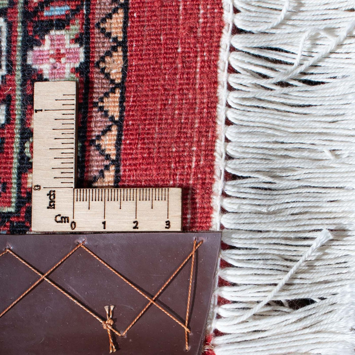 Loper Perzisch tapijt - Bijar - 302 x 81 cm - rood