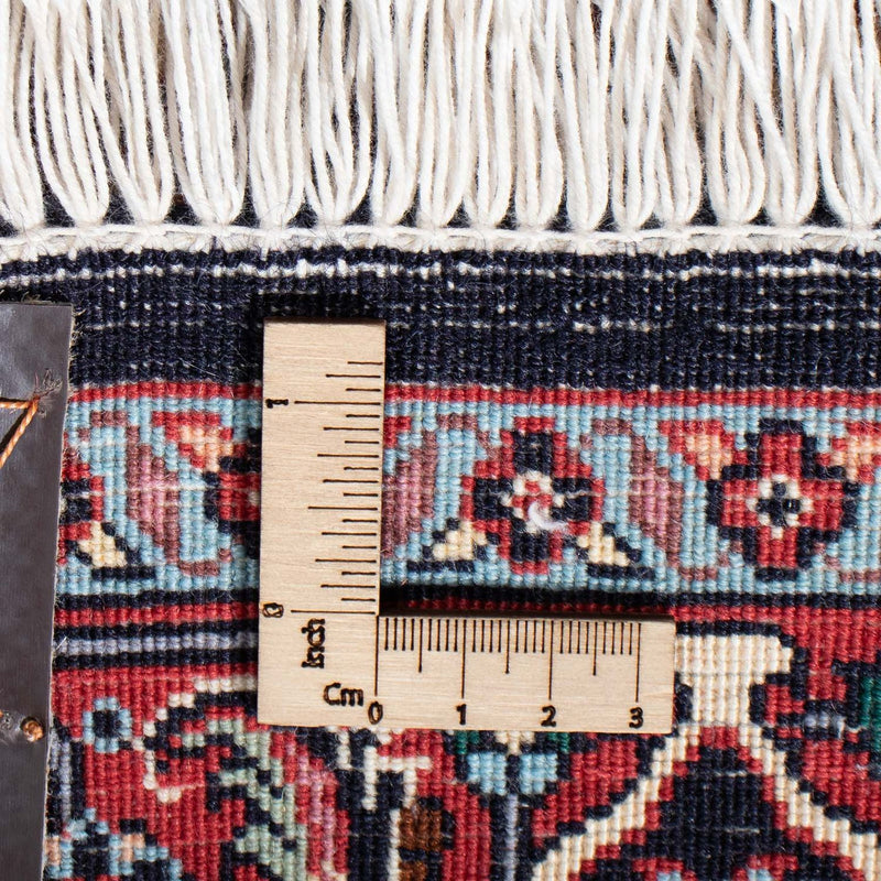 Loper Perzisch tapijt - Bijar - 289 x 83 cm - donkerblauw