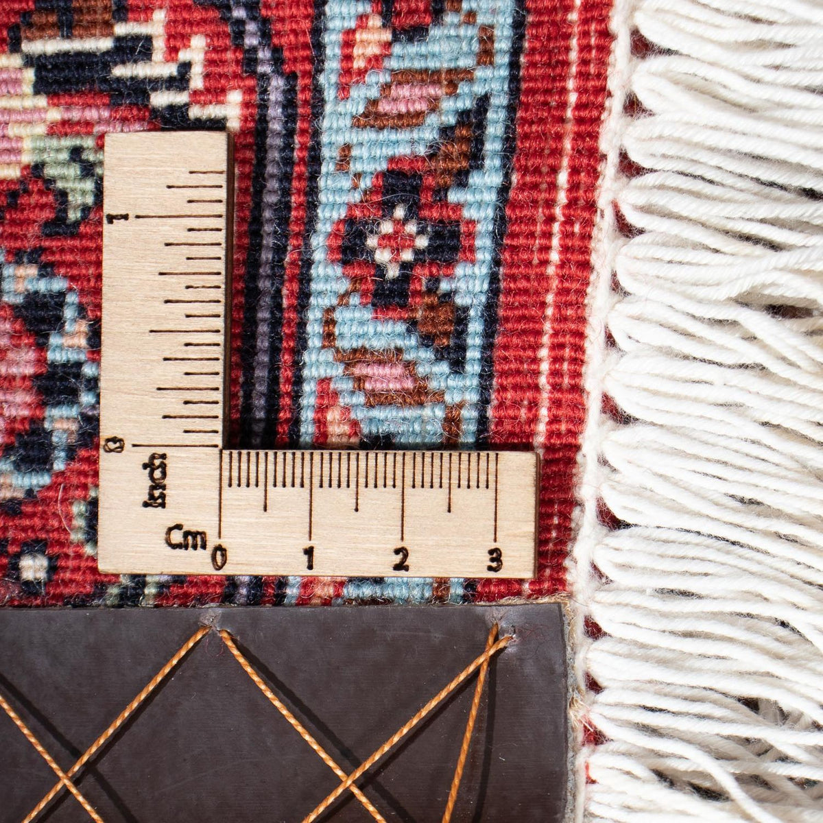 Loper Perzisch tapijt - Bijar - 288 x 86 cm - rood