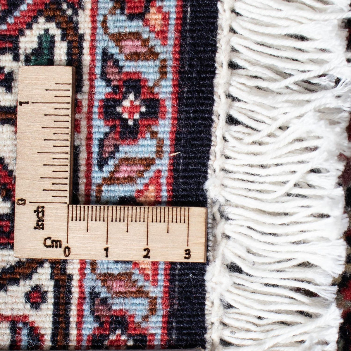 Loper Perzisch tapijt - Bijar - 313 x 84 cm - donkerblauw