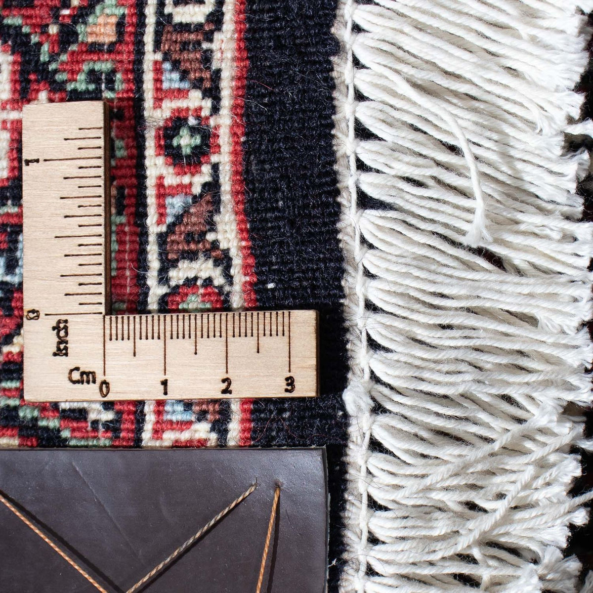 Loper Perzisch tapijt - Bijar - 248 x 73 cm - donkerrood