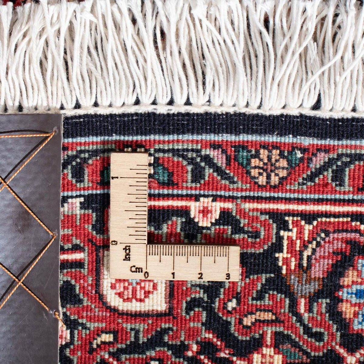 Loper Perzisch tapijt - Bijar - 313 x 83 cm - donkerrood