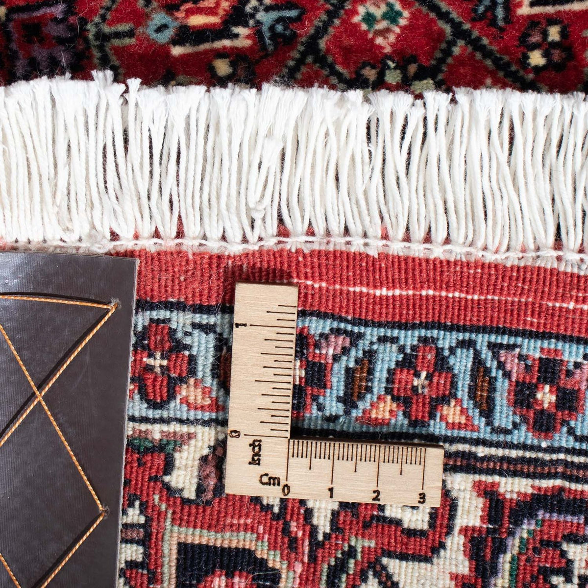 Loper Perzisch tapijt - Bijar - 291 x 84 cm - donkerrood