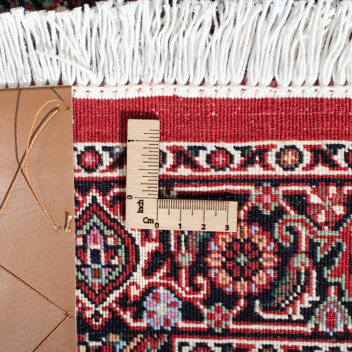 Loper Perzisch tapijt - Bijar - 324 x 83 cm - rood