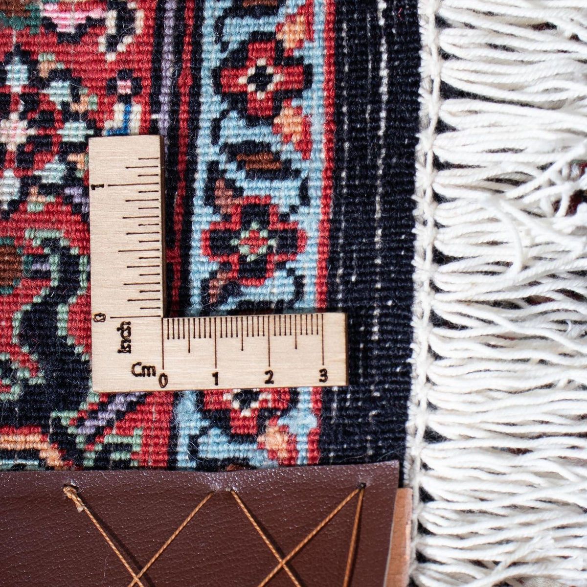 Loper Perzisch tapijt - Bijar - 291 x 86 cm - beige