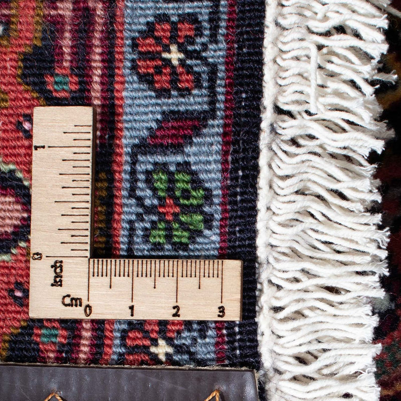 Loper Perzisch tapijt - Bijar - 248 x 74 cm - blauw