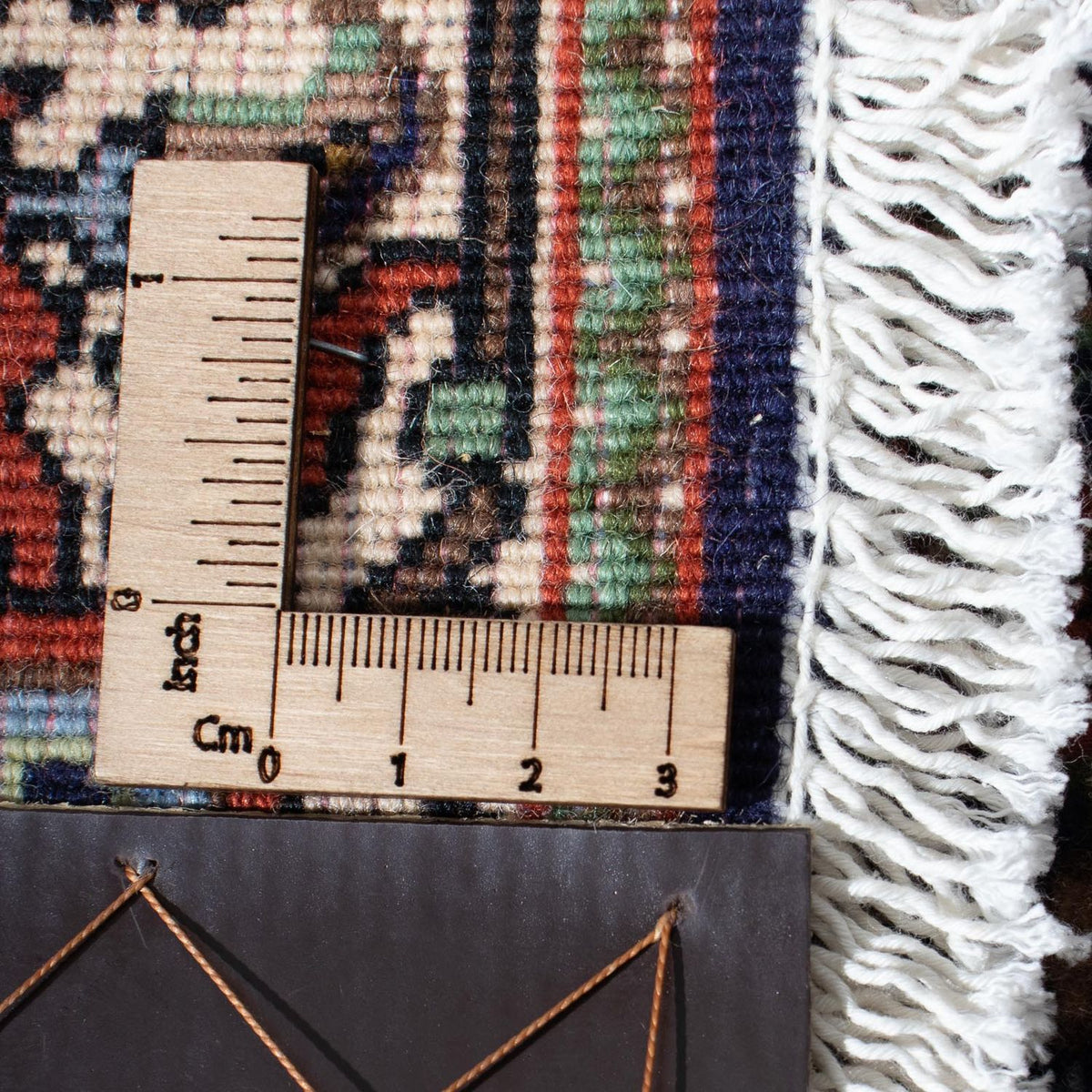 Loper Perzisch tapijt - Bijar - 255 x 69 cm - blauw