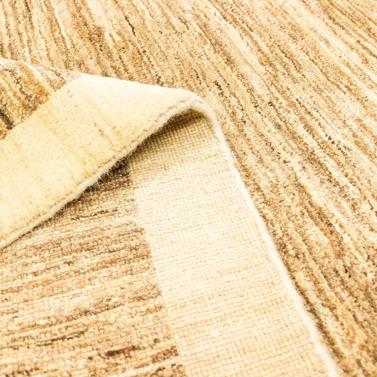 Gabbeh tapijt - Indus - 169 x 99 cm - lichtbruin