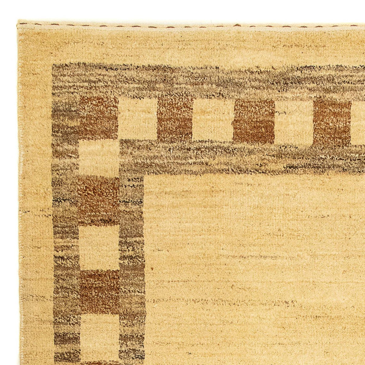 Gabbeh tapijt - Indus - 123 x 80 cm - beige