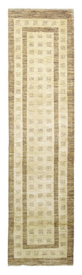 Loper Gabbeh tapijt - Indus - 295 x 79 cm - beige