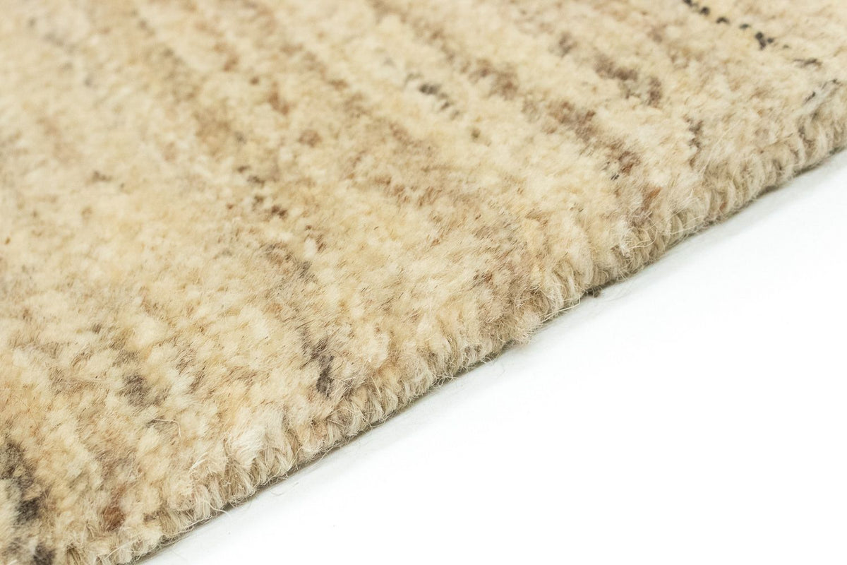 Loper Gabbeh tapijt - Indus - 187 x 62 cm - beige