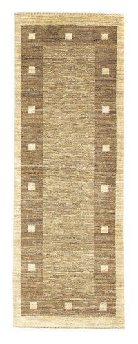 Loper Gabbeh tapijt - Indus - 211 x 75 cm - beige