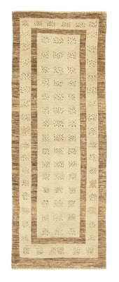 Loper Gabbeh tapijt - Indus - 212 x 78 cm - beige