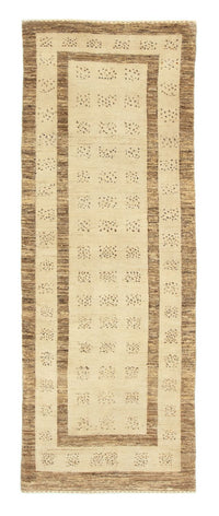Loper Gabbeh tapijt - Indus - 212 x 78 cm - beige