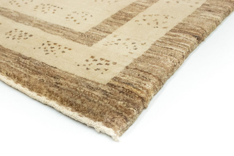 Loper Gabbeh tapijt - Indus - 212 x 78 cm - beige