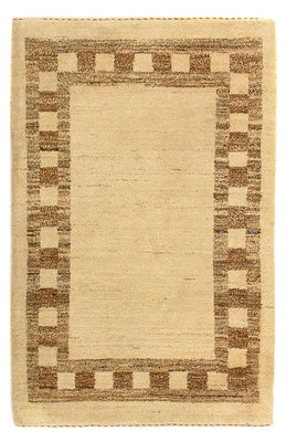 Gabbeh tapijt - Indus - 122 x 80 cm - beige