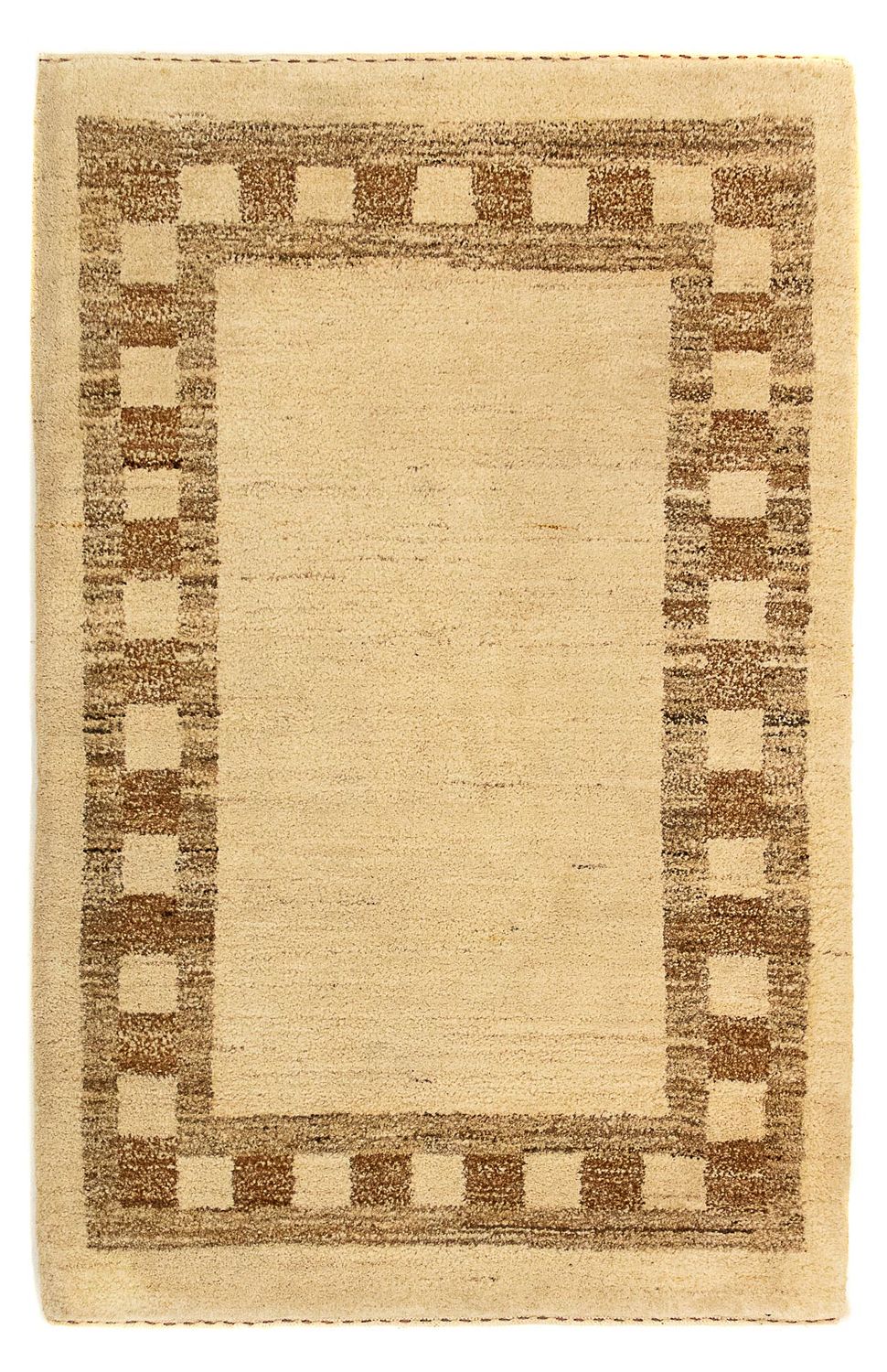 Gabbeh tapijt - Indus - 122 x 80 cm - beige