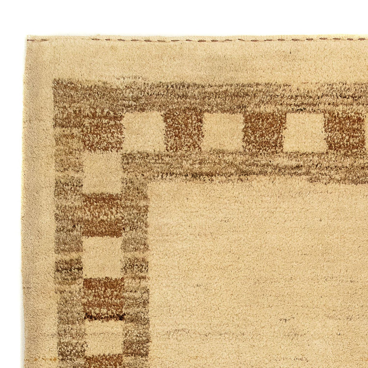 Gabbeh tapijt - Indus - 122 x 80 cm - beige