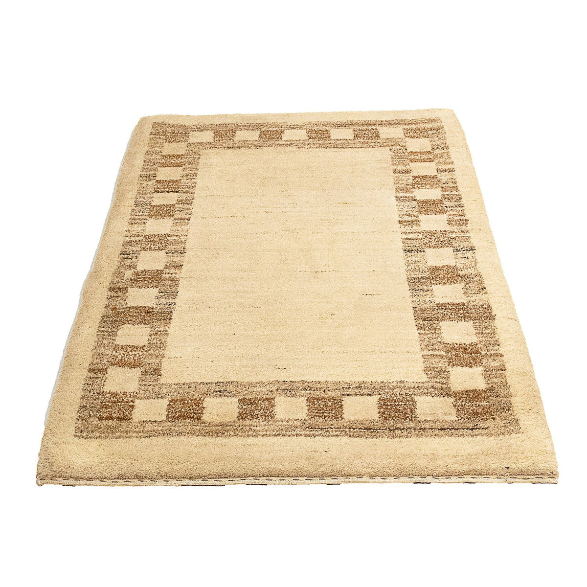 Gabbeh tapijt - Indus - 122 x 80 cm - beige