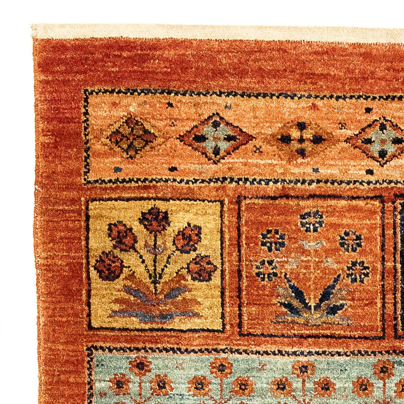 Pakistaans tapijt - 93 x 85 cm - roest