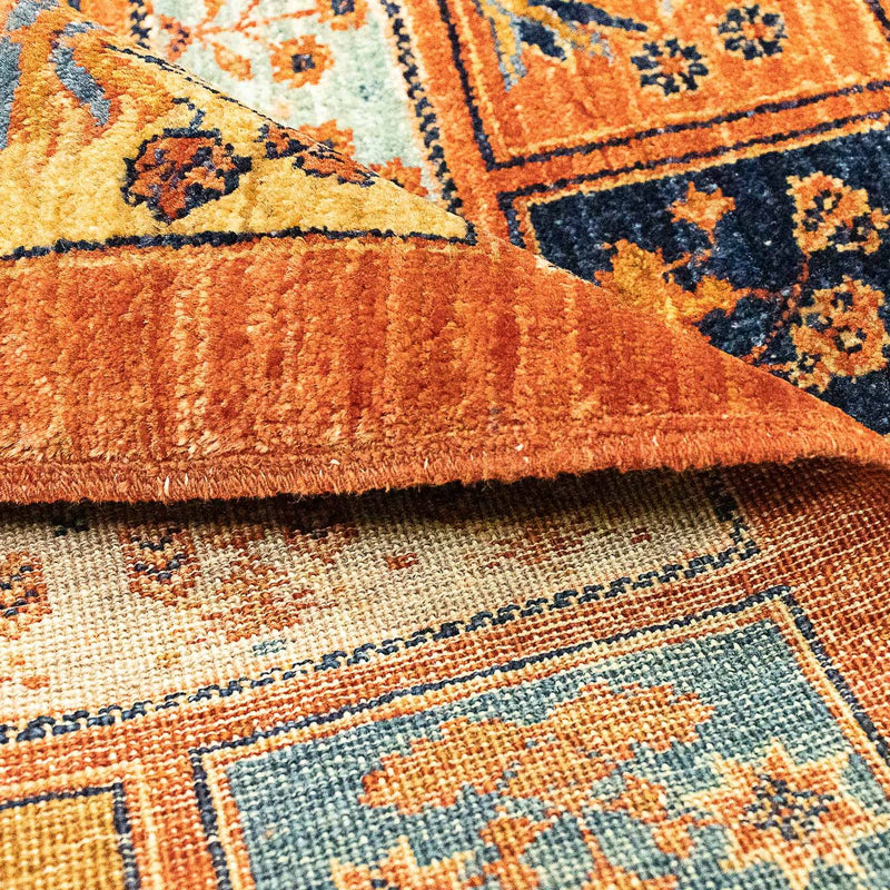 Pakistaans tapijt - 93 x 85 cm - roest