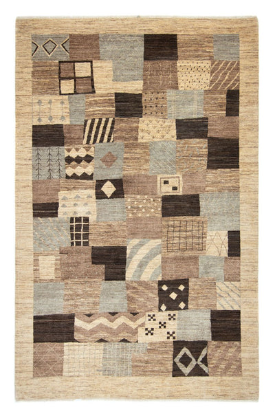 Indo Gabbeh Tapijt 197x303cm - Wollen tapijt