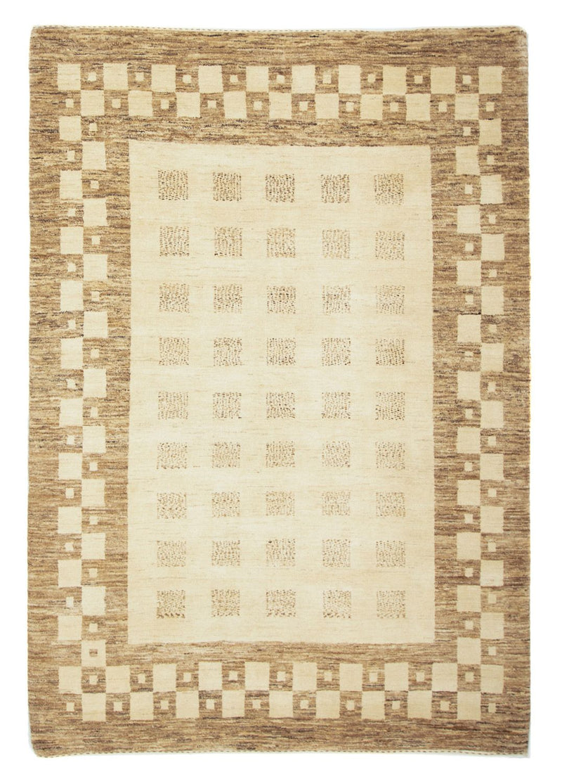 Gabbeh tapijt - Indus - 242 x 169 cm - beige