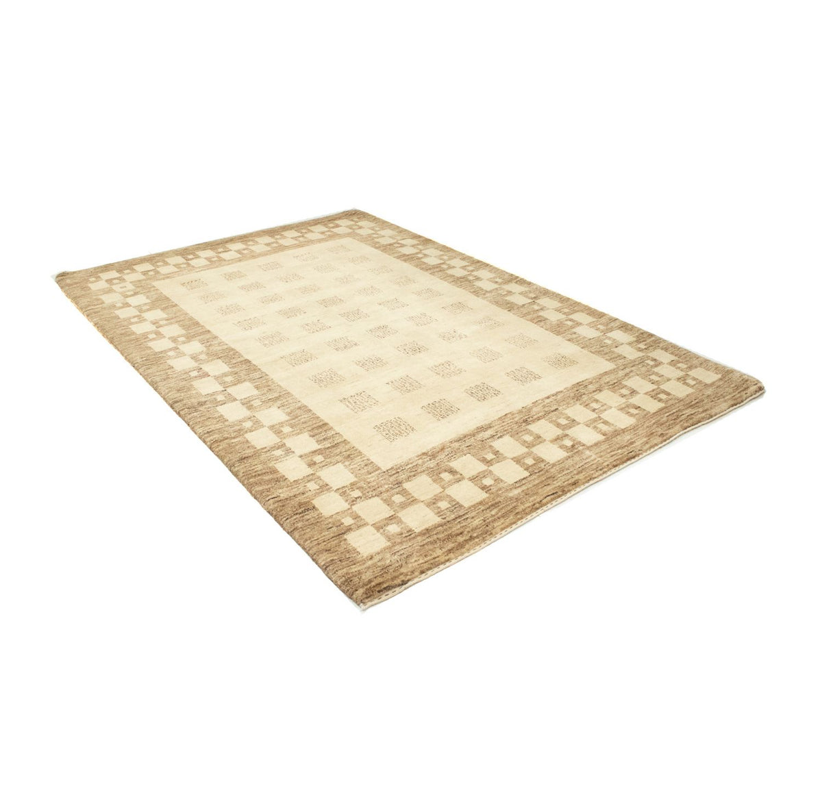 Gabbeh tapijt - Indus - 242 x 169 cm - beige