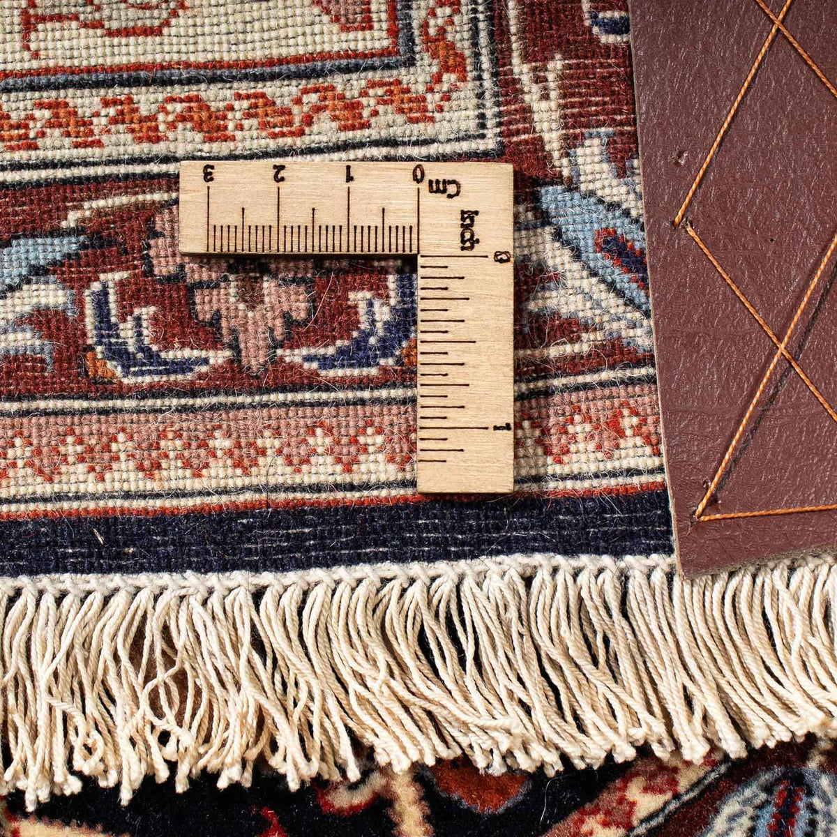 Perzisch tapijt - Ghom - 210 x 132 cm - donkerblauw