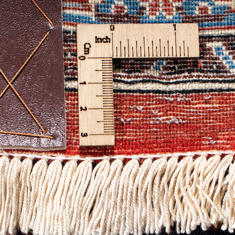 Perzisch tapijt - Ghom - 186 x 141 cm - donkerblauw