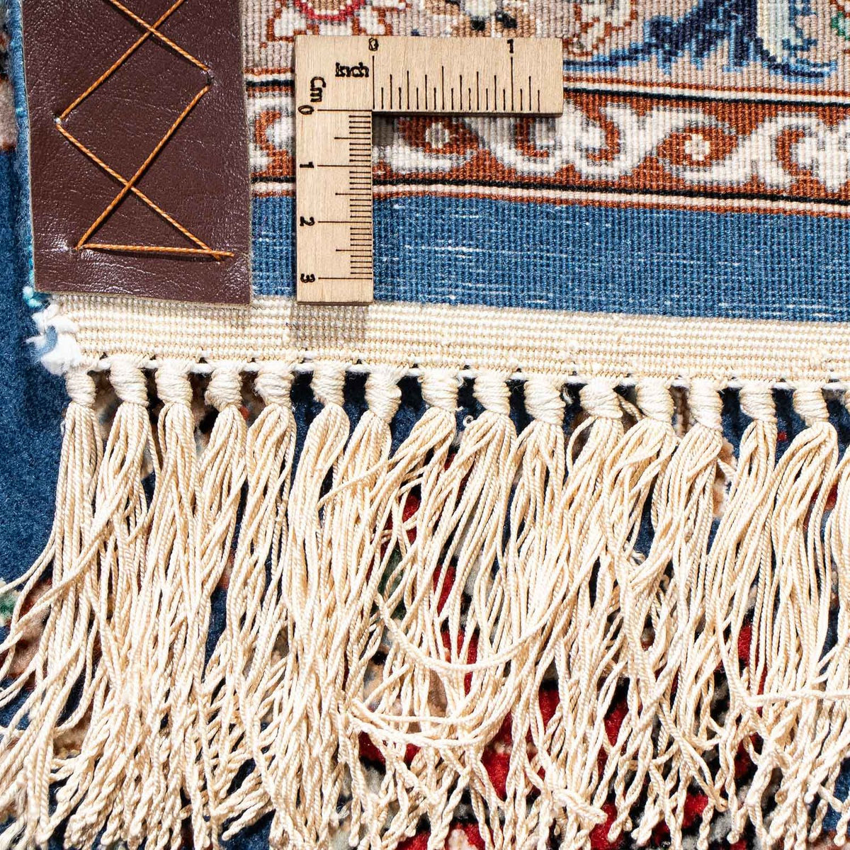 Perzisch tapijt - Isfahan - Premium - 198 x 133 cm - blauw