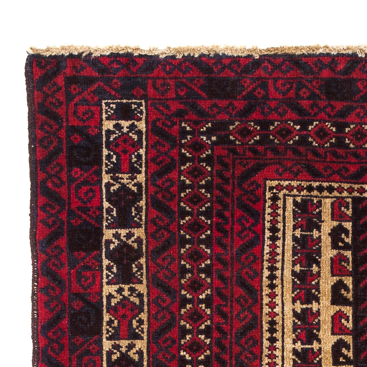 Baluch tapijt - 130 x 82 cm - donkerrood