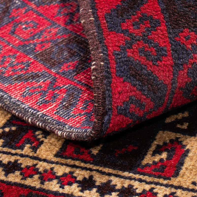 Baluch tapijt - 130 x 82 cm - donkerrood