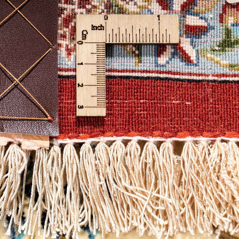 Perzisch tapijt - Ghom - 205 x 135 cm - beige