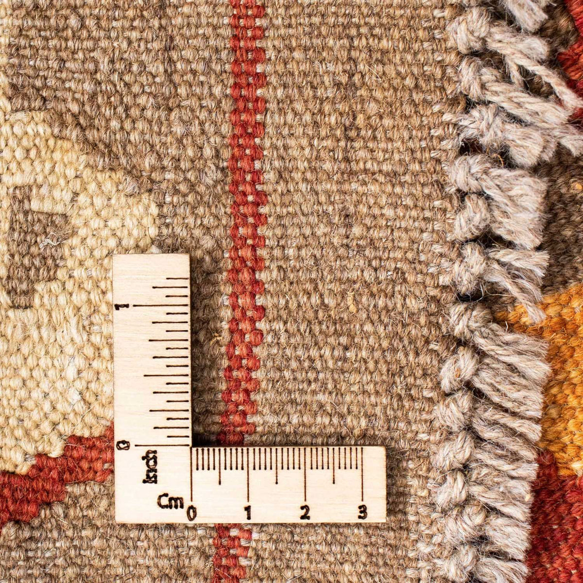 Loper Kelim tapijt - Oosters - 198 x 78 cm - beige