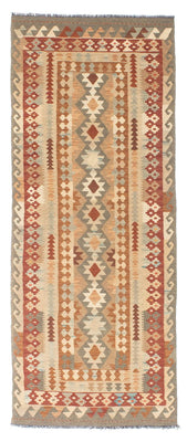 Loper Kelim tapijt - Oosters - 200 x 78 cm - beige