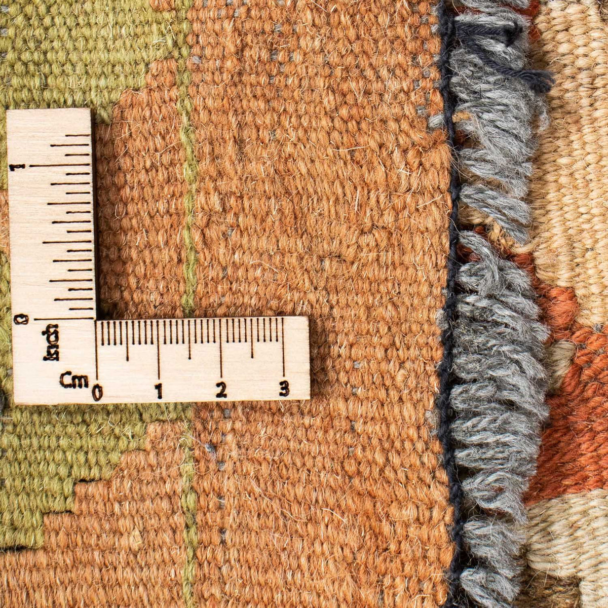 Loper Kelim tapijt - Oosters - 200 x 91 cm - lichtbruin