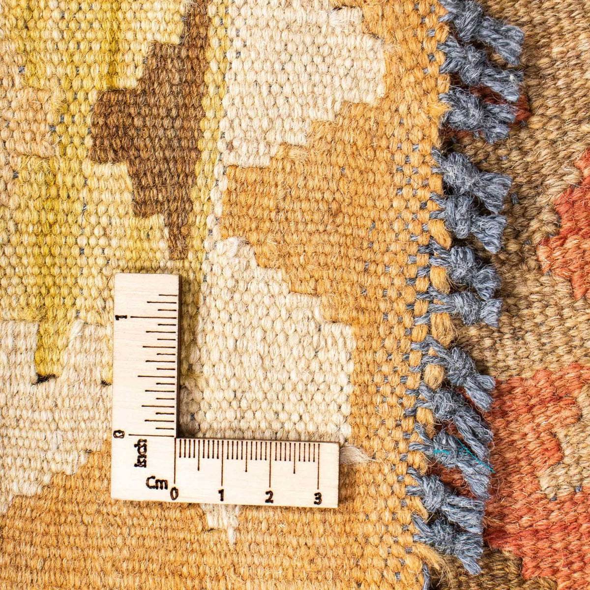 Loper Kelim tapijt - Oosters - 191 x 77 cm - lichtbruin