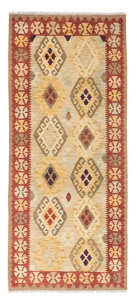Loper Kelim tapijt - Oosters - 199 x 79 cm - beige