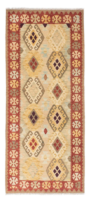 Loper Kelim tapijt - Oosters - 199 x 79 cm - beige