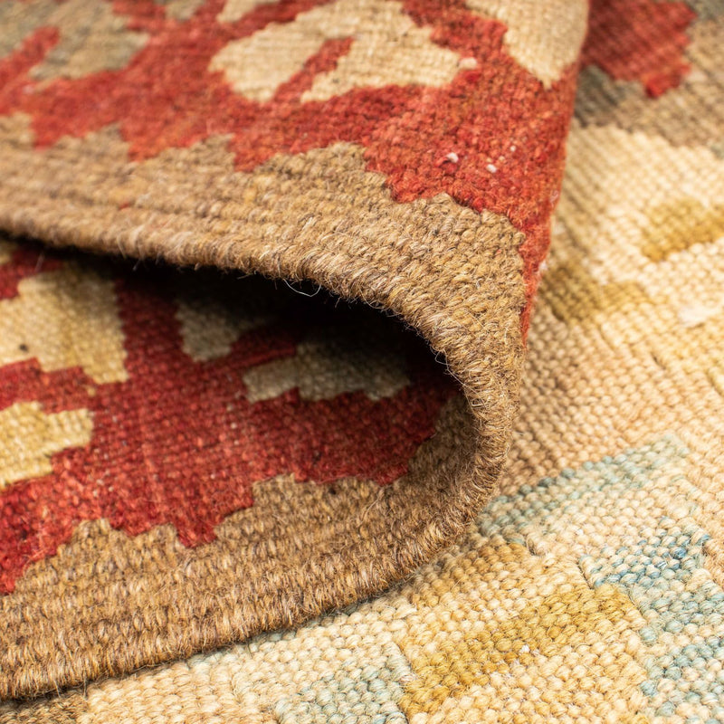 Loper Kelim tapijt - Oosters - 199 x 79 cm - beige