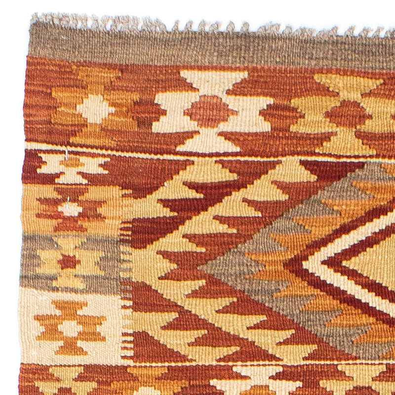 Loper Kelim tapijt - Oosters - 187 x 72 cm - roest
