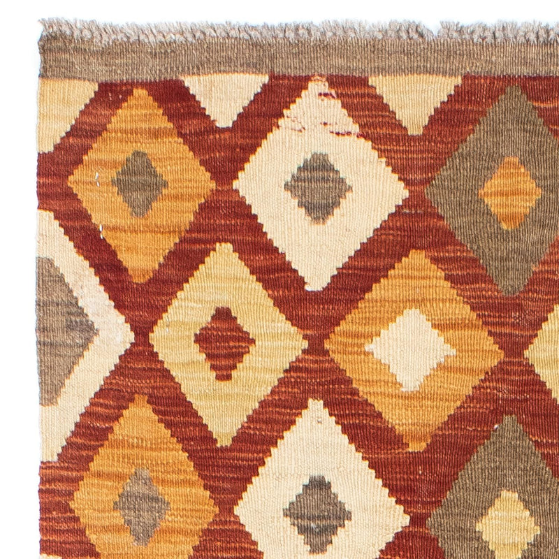 Loper Kelim tapijt - Oosters - 193 x 73 cm - roest