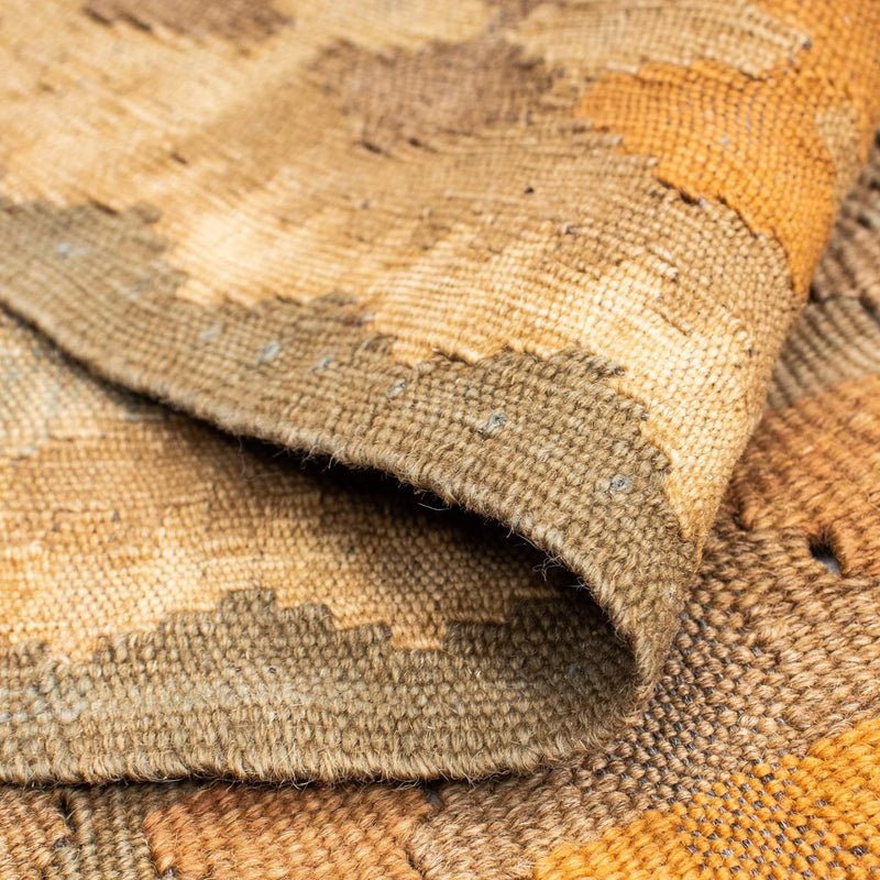 Loper Kelim tapijt - Oosters - 198 x 81 cm - lichtbruin