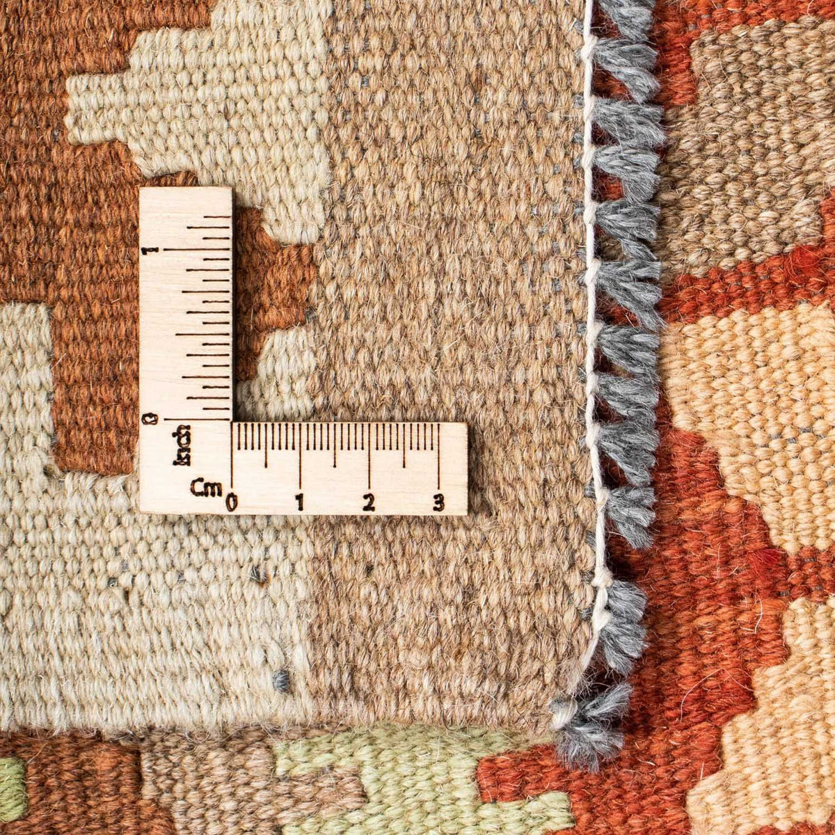 Loper Kelim tapijt - Oosters - 196 x 86 cm - beige